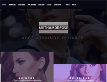 Tablet Screenshot of methamorfosebijoux.com.br